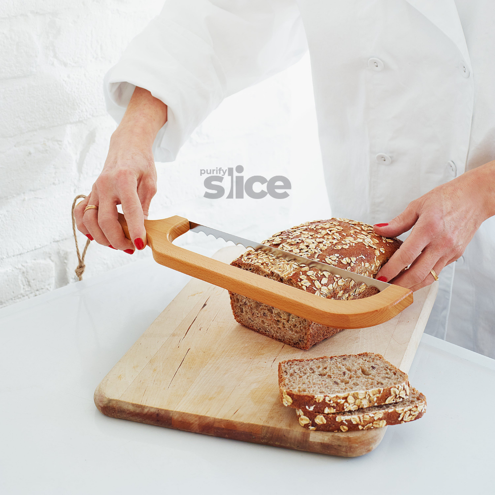 PurifySlice™ – Precision Bread Bow Knife