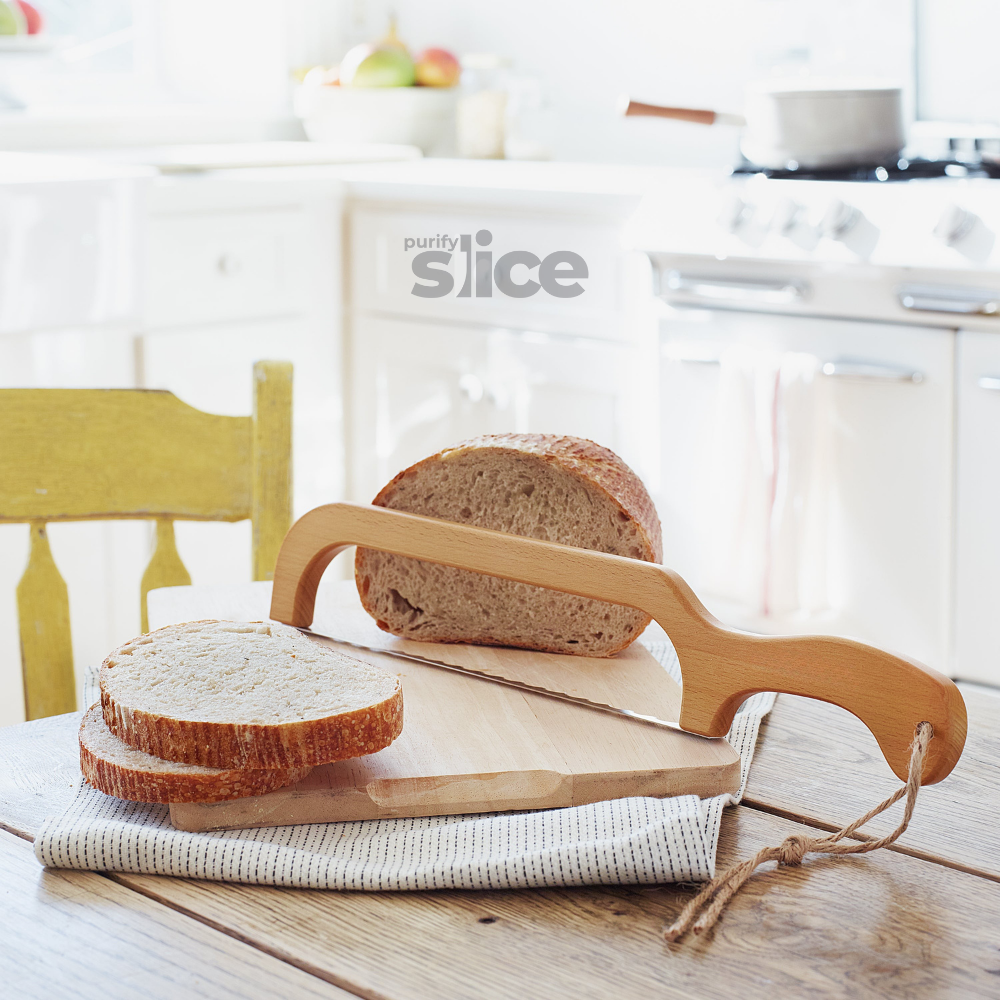 PurifySlice™ – Precision Bread Bow Knife