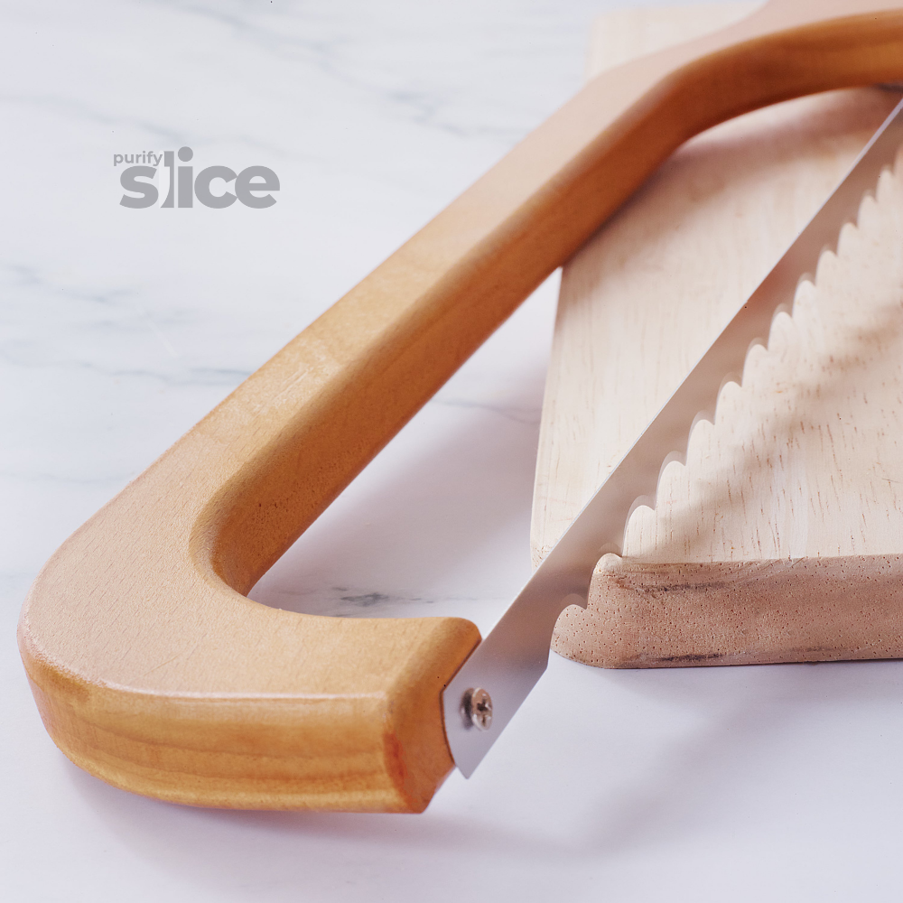 PurifySlice™ – Precision Bread Bow Knife