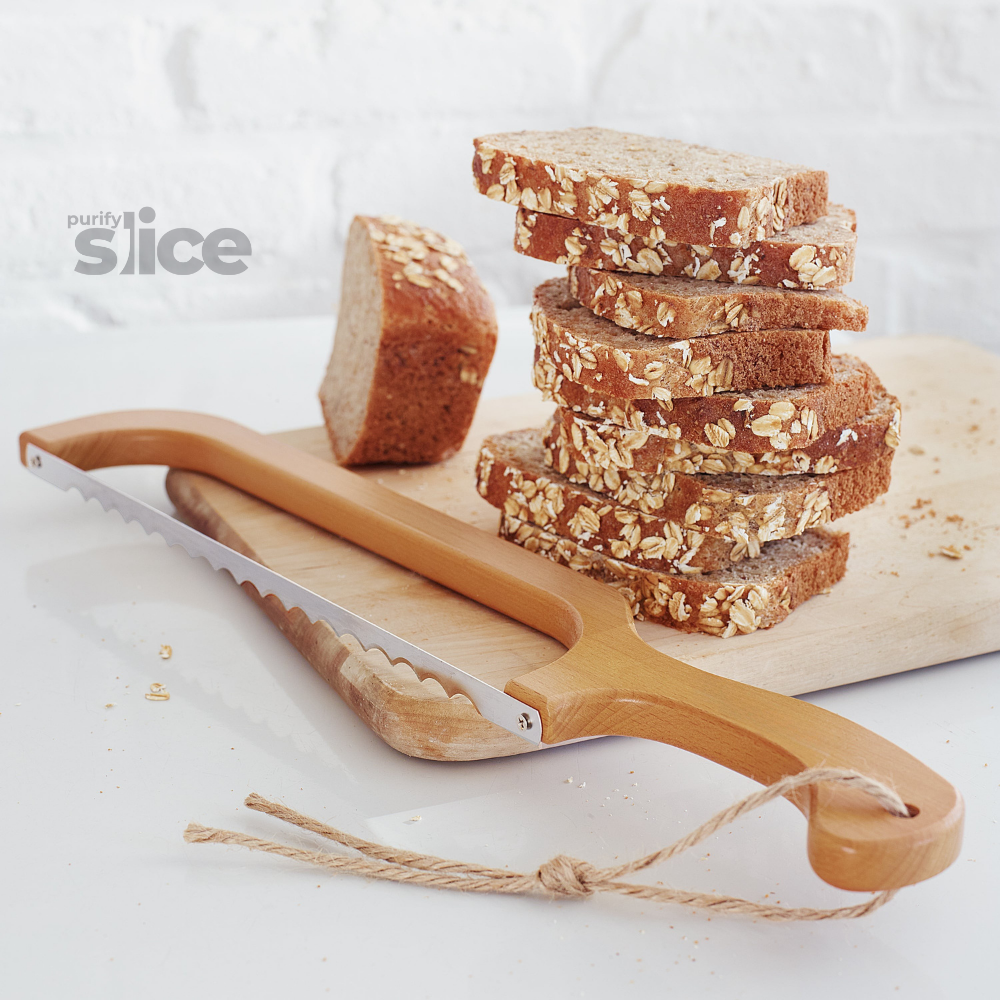 PurifySlice™ – Precision Bread Bow Knife